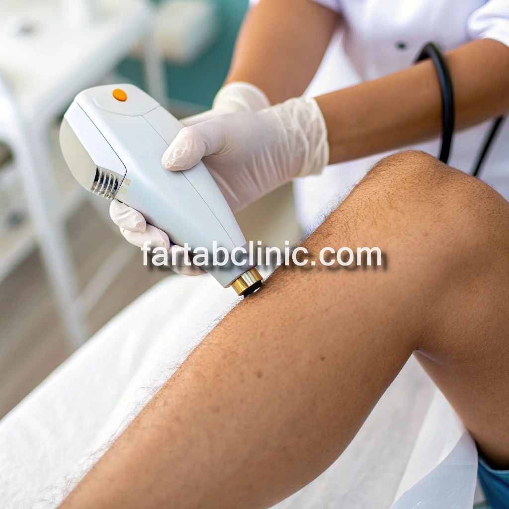 عکس فرتاب کلینیک خدمات لیزر موهای زائد مردان در تهران اختیاریه