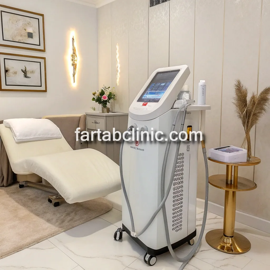 عکس فرتاب کلینیک خدمات لیزر موهای زائد مردان در تهران لویزان