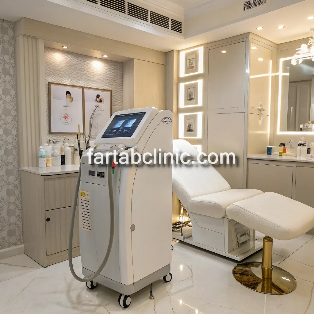 عکس فرتاب کلینیک خدمات لیزر موهای زائد مردان در تهران هروی