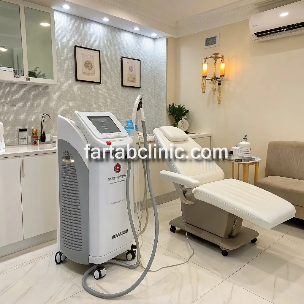 عکس فرتاب کلینیک خدمات لیزر موهای زائد مردان در تهران پاسداران